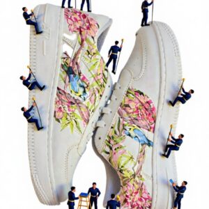 Birdy decopaged hops