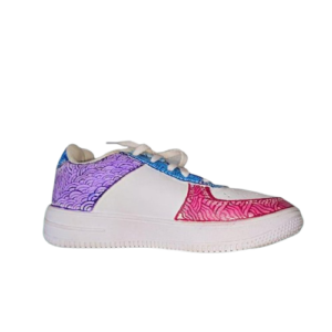 Colour block hand painted Sneaker